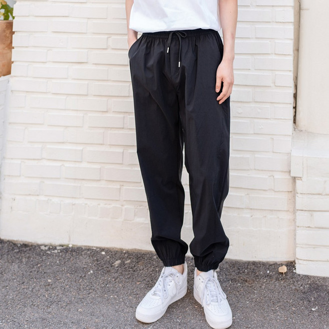 다바드 남자 밴딩 아이스 조거 팬츠