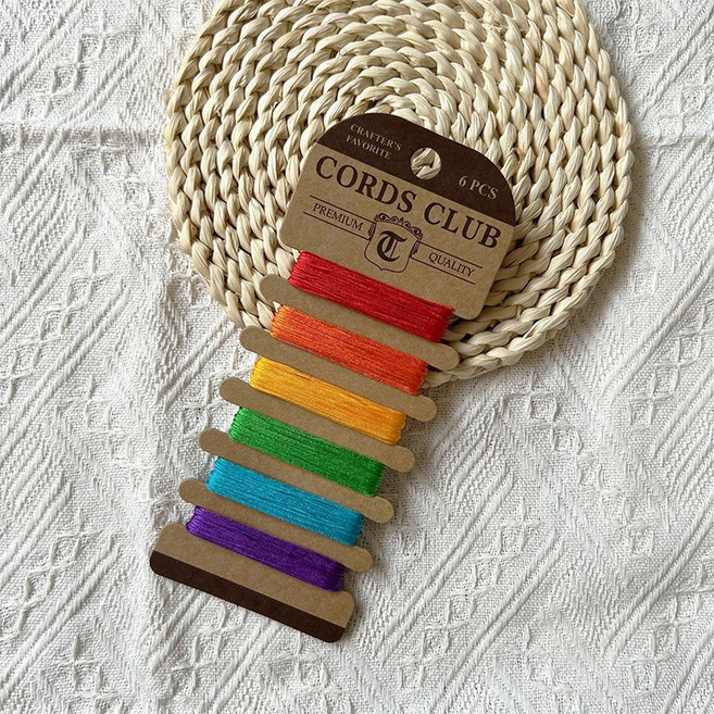 팔찌 매듭실 1mm 6색 30M 매듭팔찌 실팔찌, 1개, #37