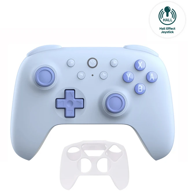 Nintendo Switch OLED 콘솔용 홀 효과 조이스틱이 포함된 스위치 2 무선 게임 패드용 8BitDo Ultimate 2C B, 01 1PCS, 02 Blue with Case