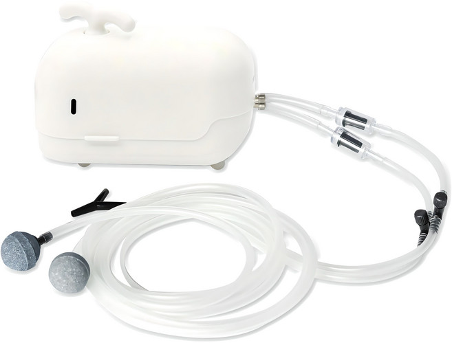 모비딕 무소음 기포발생기 MO-X4 화이트 + 부속패키지 풀세트, 1세트