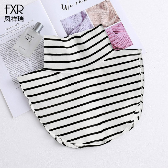 하이앤드 페이크 목폴라 목카라 공갈목티 레이어드 스판 넥워머