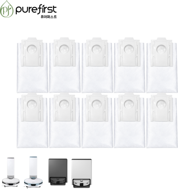 삼성 제트봇 로봇청소기 먼지봉투 호환 VCA-RDB95B, 10개