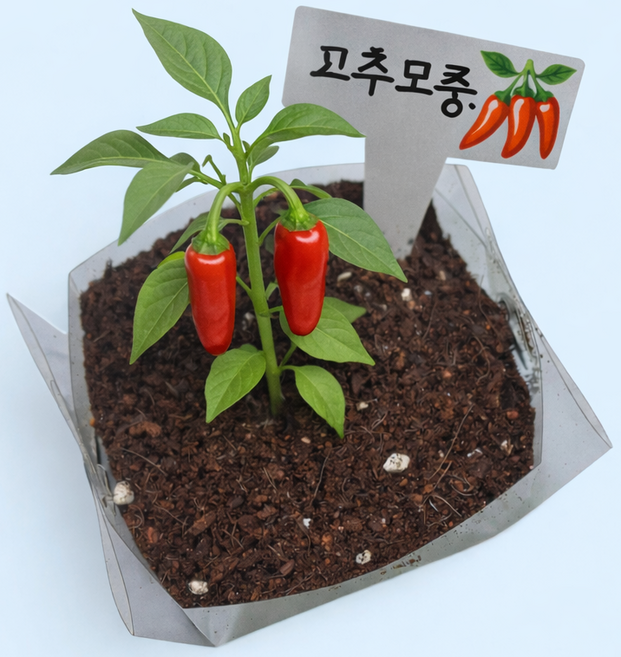 식물키우기 수업재료 간편 식물 키우기, 고추