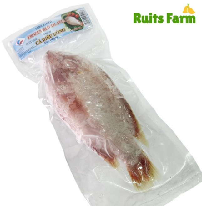 [루츠팜]베트남 냉동 레드 틸라피아 850g 내외 ca dieu hong 레드틸라피아 베트남생선, 1개