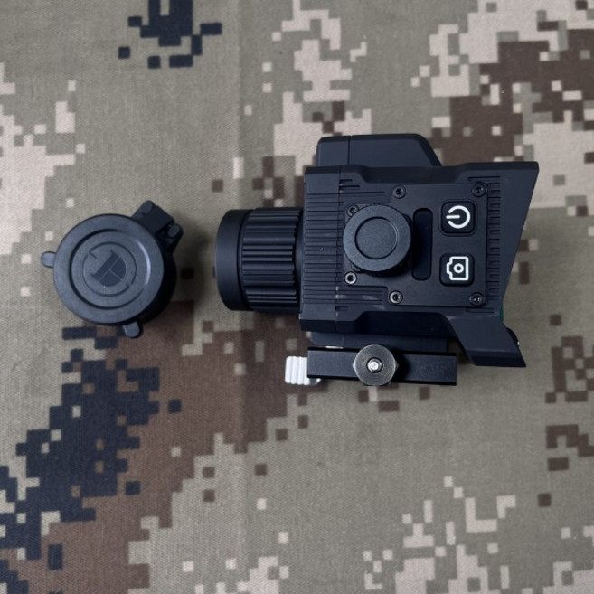 디스커버리옵트 DTD219BC 19mm 35mm 42mm 열화상 단안경 1배 - 4배 적외선 열화상 스코프 조준경 거리측정, 1