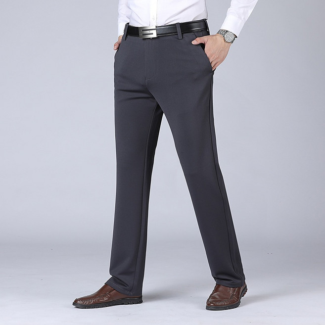 待灣仔 西裝褲 商務西裝褲 耐磨免燙修身防皺休閒長褲 韓版商務專用