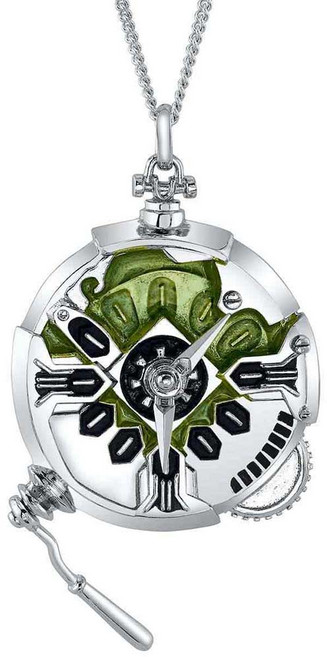 Ekko Arcane 스톱워치 목걸이 펜던트 체인 게임 LoL 롤플레이 판타지아 코스튬 액세서리 장식 남녀공용