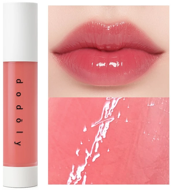 도도리 립 인 튠 퍼포먼스 립스코어 글로스 인 매트 벨벳 틴트 립글로즈 트리플 케어 립밤, 1개, 4g, D6 로즈 뮤즈 - 쿠팡