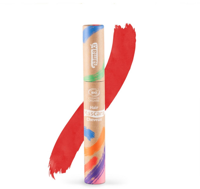 Namaki 兒童染髮筆 莓果紅 派對造型 兒童變裝, 1個