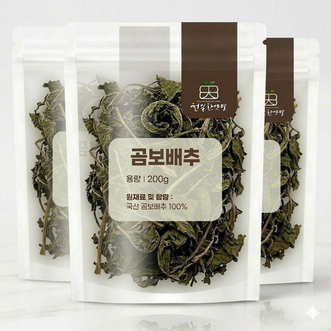 천일한약방 국산 건조 곰보배추, 3개
