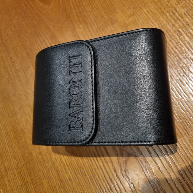 거리측정기 케이스 자석 클립형 파우치 부쉬넬 케이스 비거리측정기 가죽, 신형 거리측정기 케이스 (세로형 블랙)