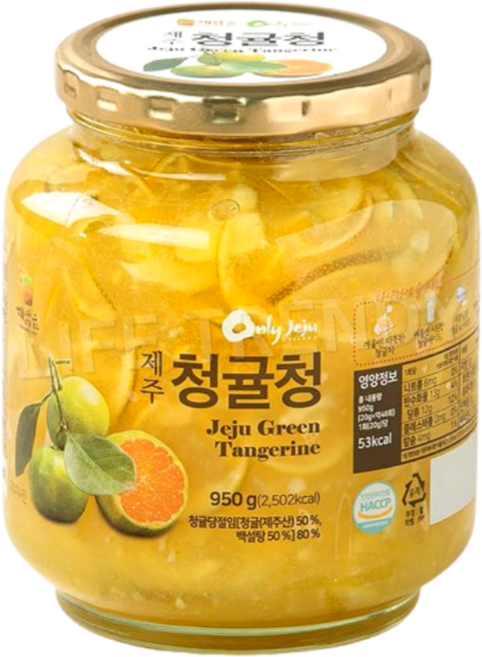 신성에프엔비 제주 청귤청
