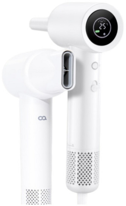 오아 에어리라이트 BLDC 헤어 드라이기 고속 음이온 드라이어 초경량 저소음 가벼운, 화이트, 에어리라이트 A01764