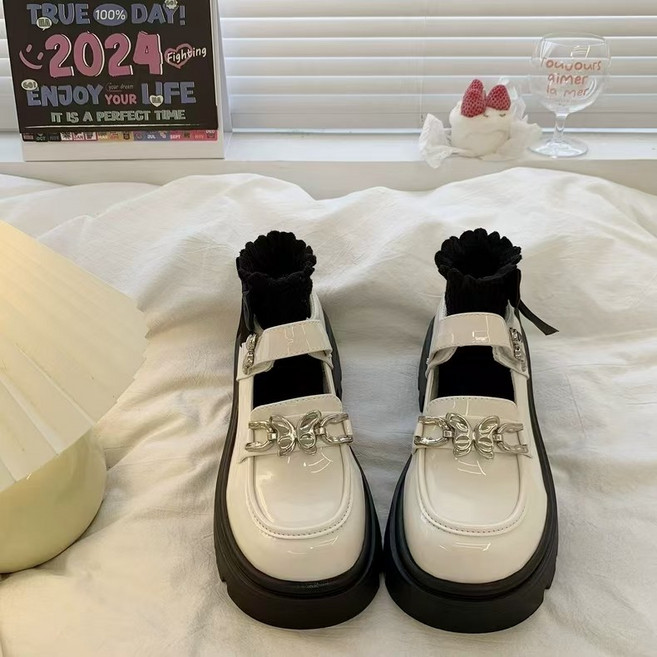 스타일닥터 여성 슈즈 천연 신발 가죽 펌프스 메리제인슈즈 가죽 로퍼 심플 4cm