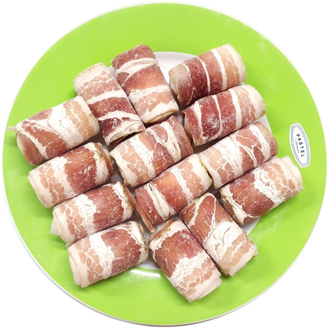 치즈떡베이컨말이(850g) 업소용 냉동 베이컨말이 꼬치, 850g