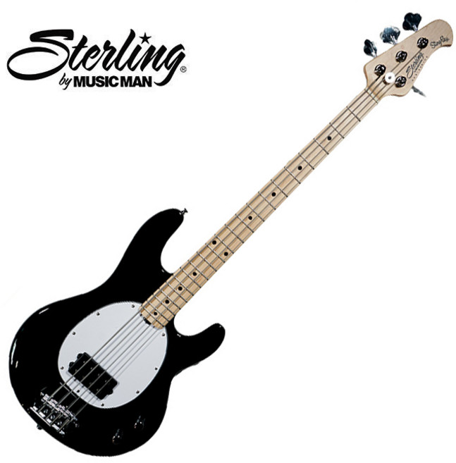 스털링 StingRay Bass RAY2 베이스 기타 Black(M) (암베스텐 앰프 증정), 1개