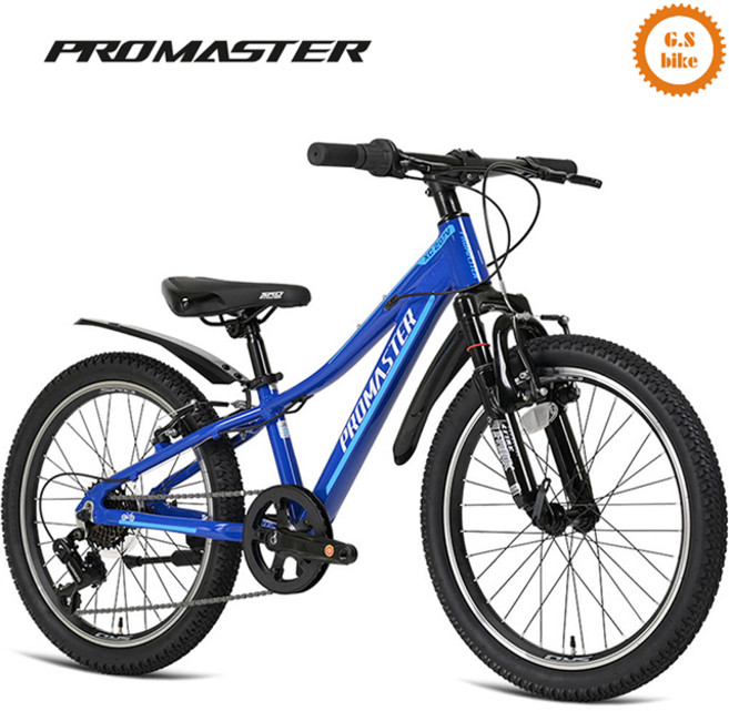 완전조립발송 프로마스터 2026 엑스씨207 20인치 알루미늄 MTB 자전거 초등학생 주니어 어린이 두발자전거, 1개, 145cm, 레이싱 블루(완전조립발송)