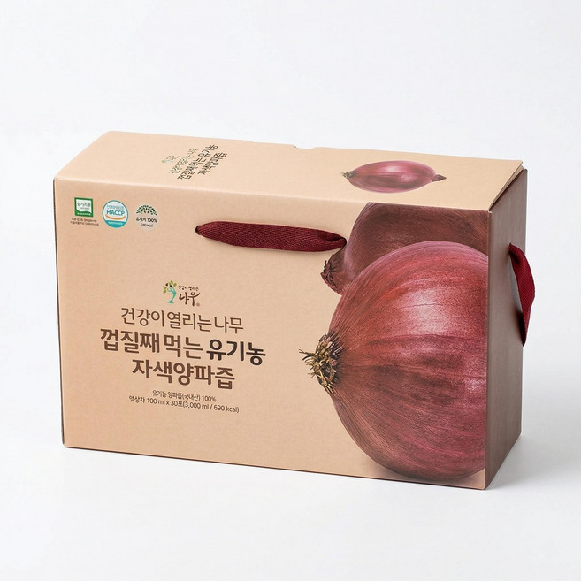 유기농 자색양파즙, 100ml, 150개