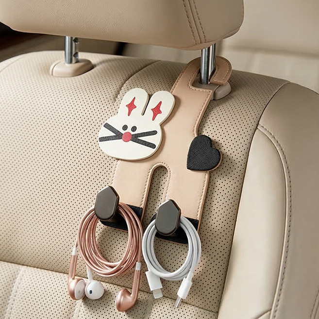 가죽 차량용 고리, 토끼, 1개