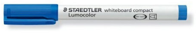 스테들러 341 화이트보드 마카 컴팩트 1.0-2.0mm, 파랑, 4개