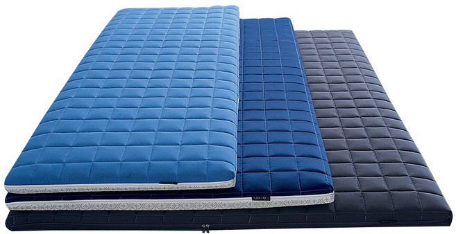 더릭스홈 수면매트 침대 토퍼 매트리스 라텍스 메모리폼 3단 접이식 매트릭스 마약x 1인용