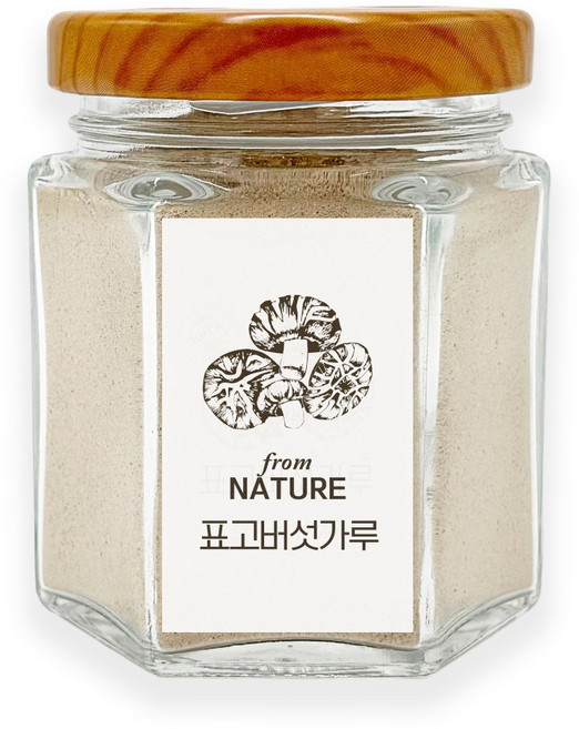 순수 100% 표고버섯 분말 가루 소용량 23g 첨가물 제로 천연 조미료, 1개