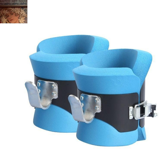 철봉 거꾸로 매달리기 장치 고정 걸이 거꾸리 꺼꾸리 신발, 두꺼운블루, 두꺼운블루 × 7. 두 세트