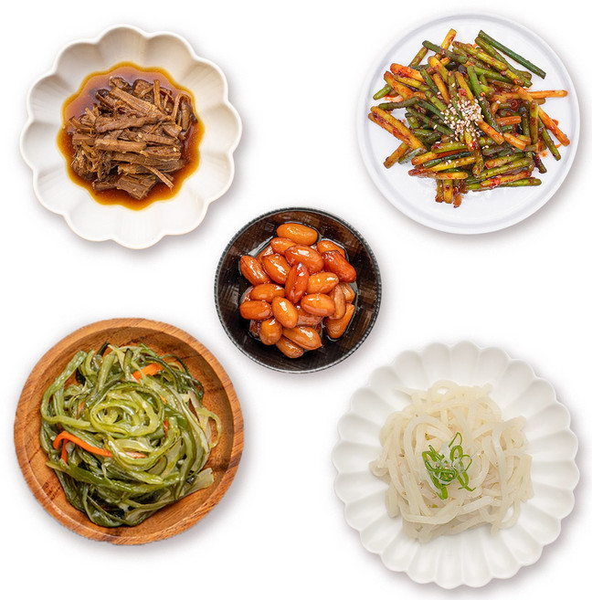 도시곳간 당일생산 가정식 수제반찬 5종모음 D세트, 650g, 1개