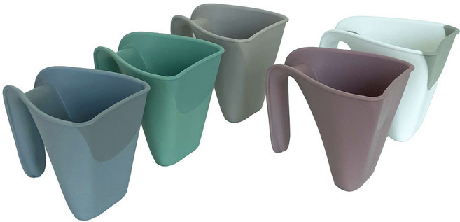 슈너글 2025 NEW 컬러 안전한 샴푸컵 택1, 샴푸컵 화이트