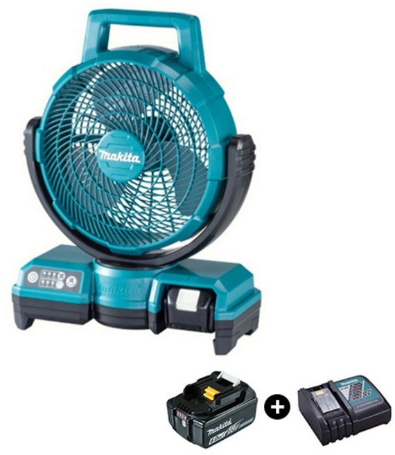 마끼다 리튬이온 충전 선풍기 DCF203(배터리1팩/급속충전기1), 1개