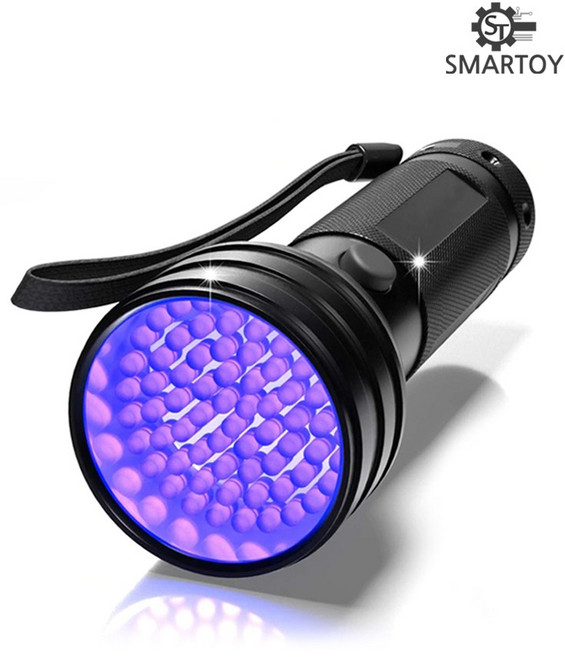 스마토이 LED 자외선 UV랜턴, 51LED블랙, 1개
