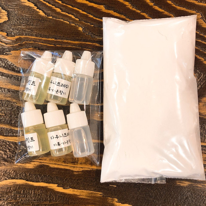 [DIY] 석고가루 200g+향료20ml+석고 유화제10ml, 코튼 블라썸, 화이트머스크