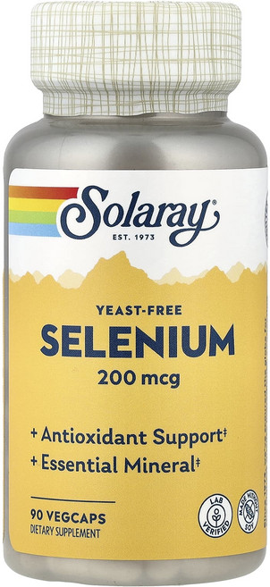 쏠라레이 셀레늄 200mcg 베지캡슐 90정, 3개