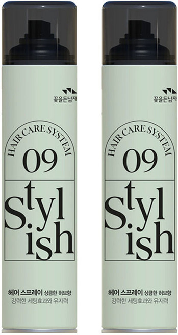 꽃을든남자 (1+1) 헤어케어시스템 헤어스프레이 300ml (상큼한허브향), 2개