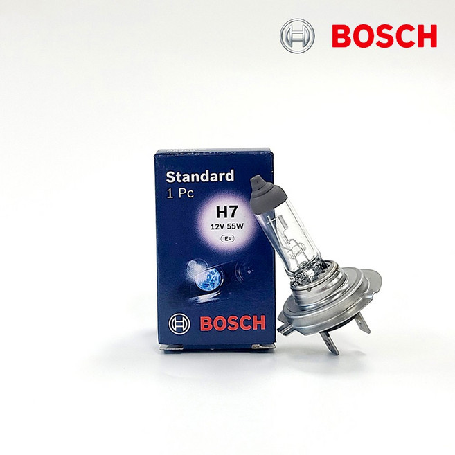 보쉬 스탠다드 할로겐 자동차 전구 H7, 1개