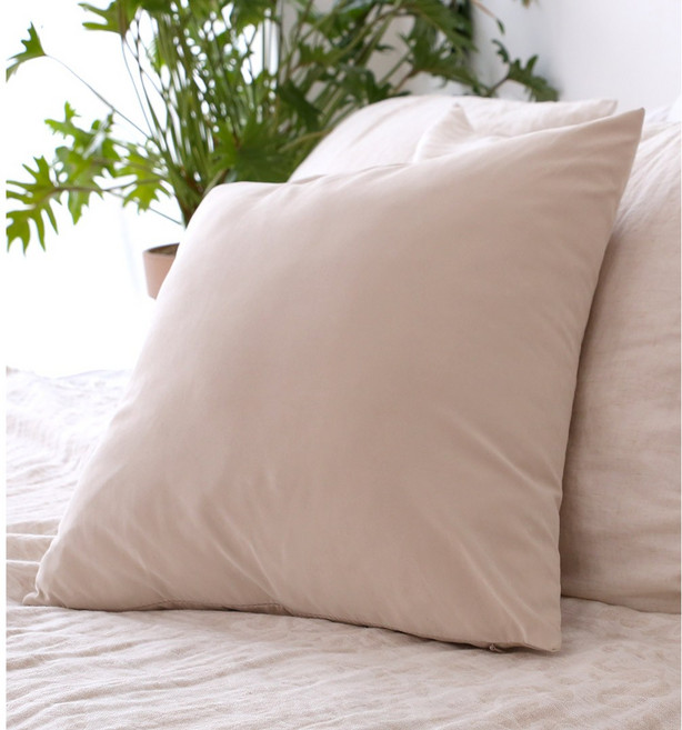 션샤인 쇼파 쿠션 커버 솜포함 베이지 50x50cm, 베이지 50cm x 50cm