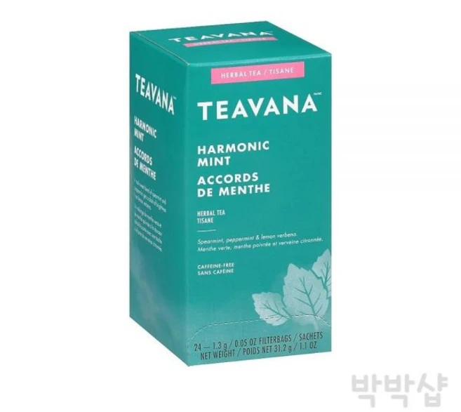 Teavana Harmonic Mint Herbal Tea, 1개 - 쿠팡
