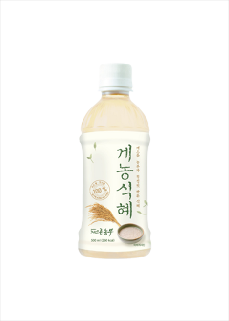 게으른농부 게농식혜 500ml, 1개