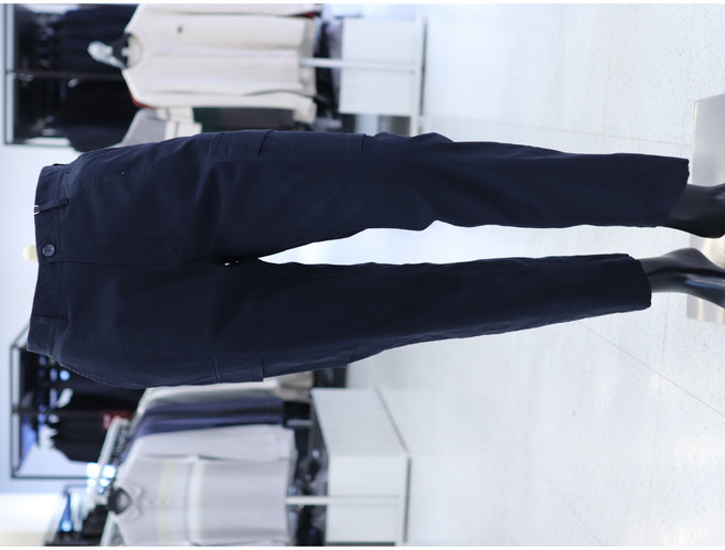 STCO S/S 네이비 절개 카고 팬츠 (스트레이트핏) DPAVA61M