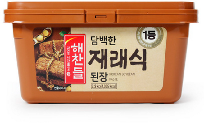 재래식 된장, 5개, 2.3kg