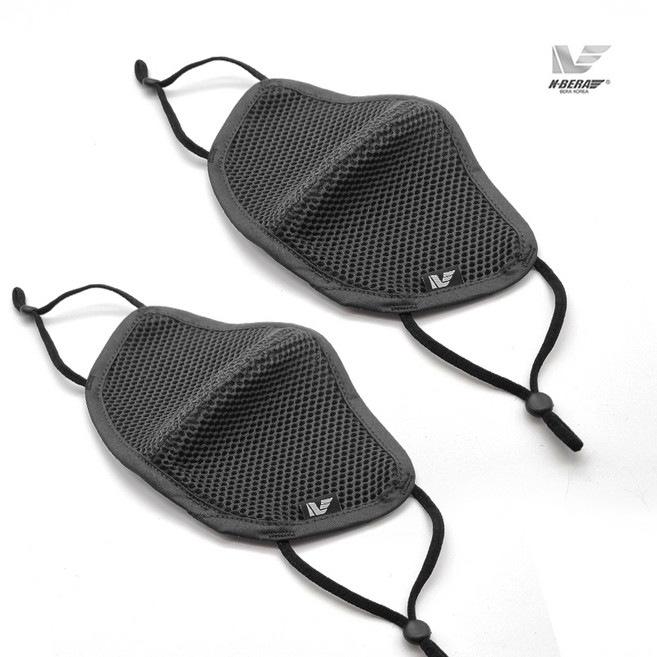 뉴베라 남성용 에어핏 메쉬핏 마스크 2p, 네이비