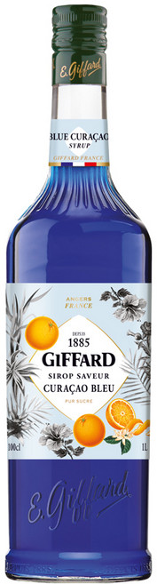 지파드 블루큐라소 시럽, 4개, 1L