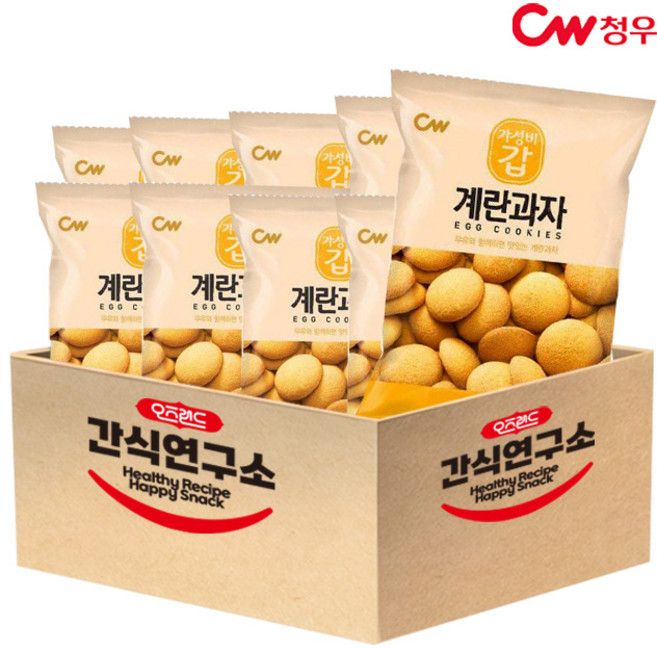 청우 계란과자, 40g, 12개