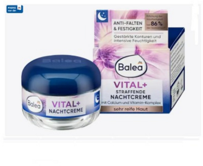 독일dm Balea 발레아 나이트크림 VITAL+인텐시브 50ml, 1개