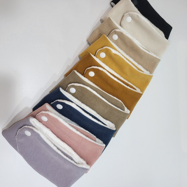 쁘띠스카프빕 성인 거즈 골덴 극세사 사계절