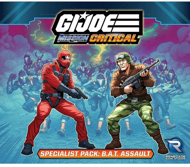 Renegade Game Studios : G.I. JOE 미션 크리티컬 스페셜리스트 팩 B.A.T. 어썰트 확장판 - 보드 게임 미니어처 2-4인용, Renegade Game Studios : G.I. J