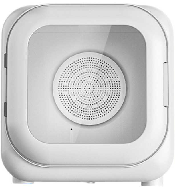 寵物烘乾箱升級版：四檔風速、負離子除臭、過熱保護、底部排水設計, 白色, 1個, 小型單風扇