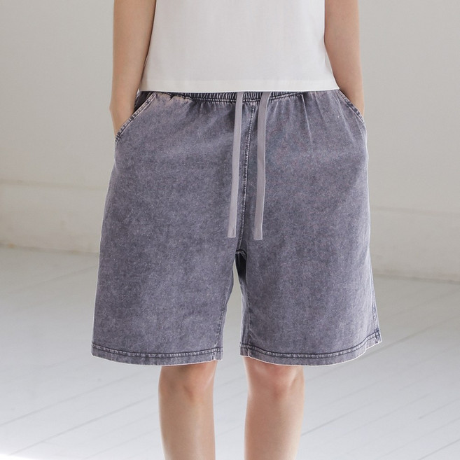 피그먼트 에센셜 쇼츠 워싱 면 반바지 S~2XL