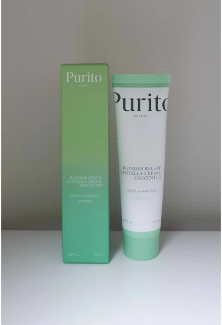 퓨리토서울 원더 릴리프 센텔라 크림 언센티드, 1개, 50ml - 쿠팡