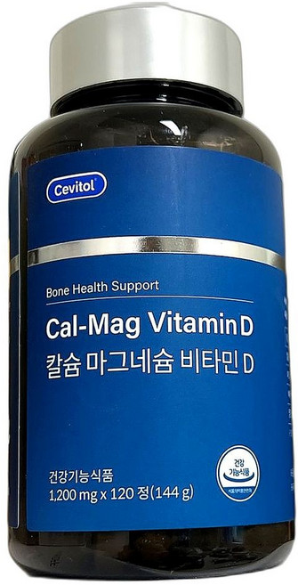 세비톨 칼슘 마그네슘 비타민 D, 120정, 1개